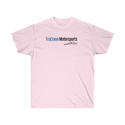 TruCrane Motorsports Heavy Cotton Tee - Blue/Black