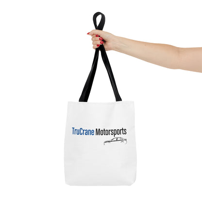 TruCrane Motorsports Tote Bag - White