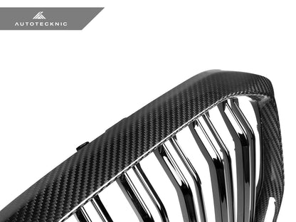 AutoTecknic Dual-Slat Dry Carbon Front Grille - G05 X5 Pre-LCI