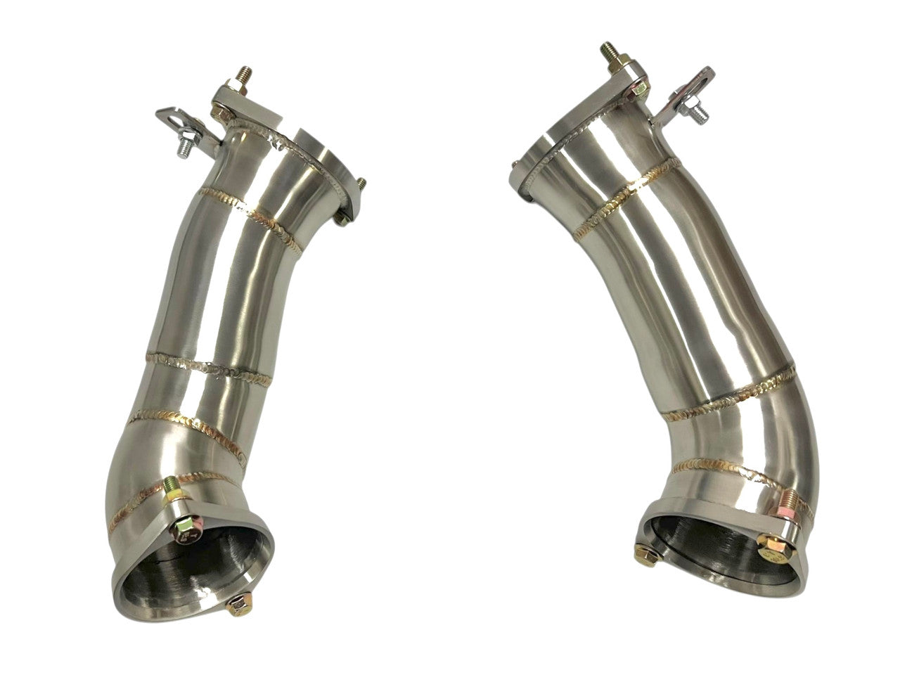 MAD Catless Downpipes Secondary S68 BMW M5 G90 G99 S68