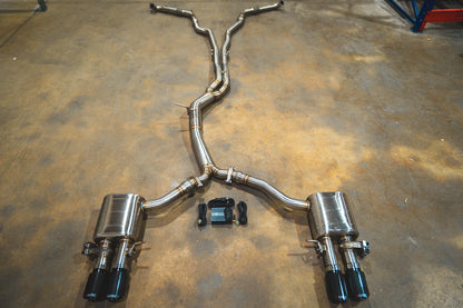 Valvetronic Valved Sport Exhaust System Audi B9 S4 / S5