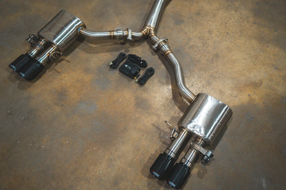 Valvetronic Valved Sport Exhaust System Audi B9 S4 / S5