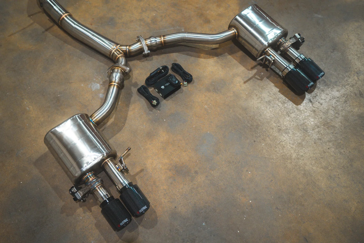Valvetronic Valved Sport Exhaust System Audi B9 S4 / S5