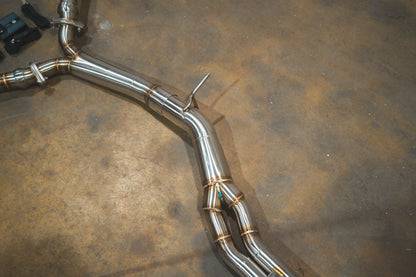 Valvetronic Valved Sport Exhaust System Audi B9 S4 / S5