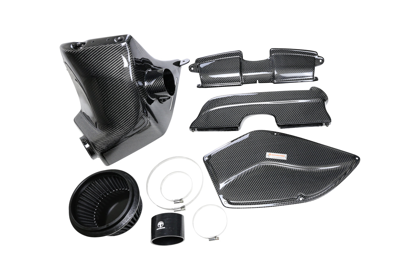 ARMASPEED Carbon Fiber Cold Air Intake Gloss BMW E9X 323i / 325i / 330i N52