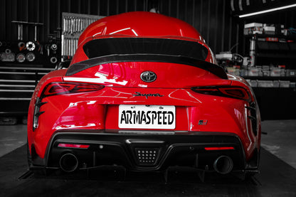 ARMASPEED Forged Carbon Fiber Rear Canards Toyota Supra A90/A91