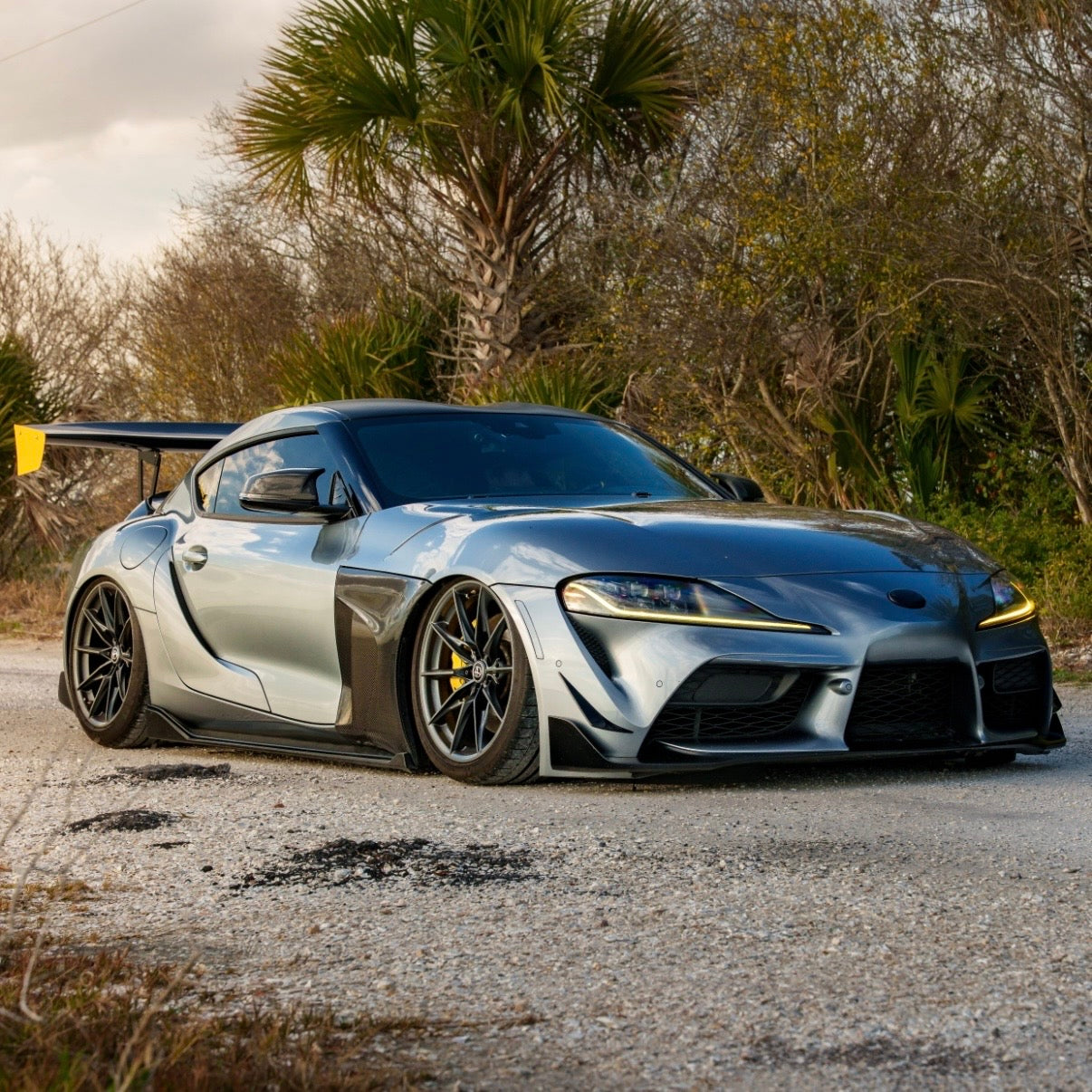 OEM+ DESIGNS Front Bumper Canards Toyota Supra GR A90/A91