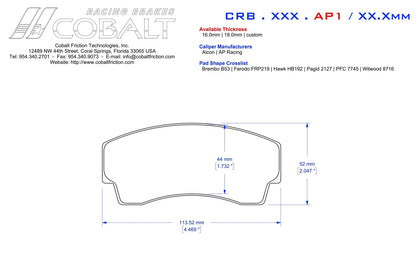 CRB.XRx.AP1 - Alcon, AP Racing