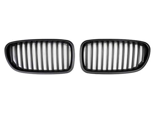AutoTecknic Stealth Black Front Grille Set - F10 Sedan/ F11 Wagon | 5-Series