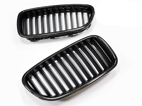 AutoTecknic Carbon Fiber Front Grille Set - F10 Sedan/ F11 Wagon | 5-Series