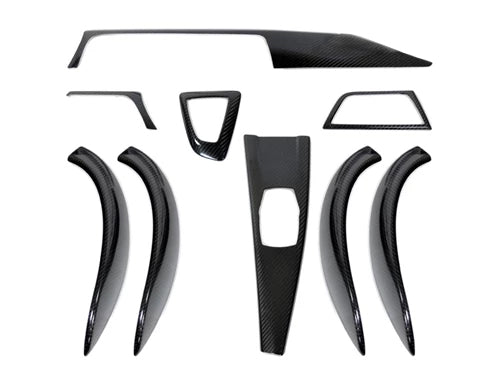 AutoTecknic Dry Carbon Fiber Interior Trim - F30 3-Series Sedan | F34 3-Series GT | F36 4-Series GC