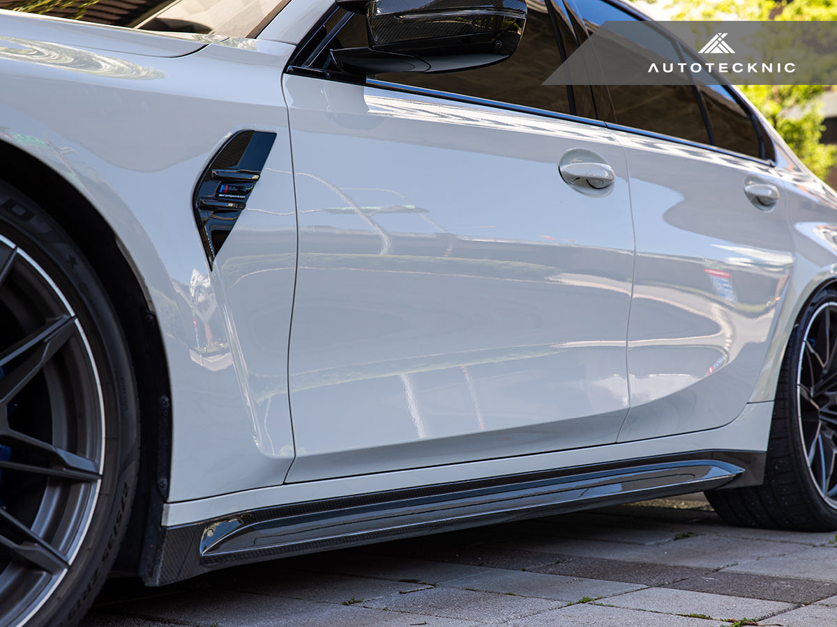 AutoTecknic Dry Carbon OEM Spec Side Skirt - G80/ G81 M3