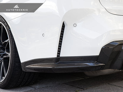 AutoTecknic Dry Carbon OEM-Spec Rear Splitter Set - G80/ G81 M3 | G82/ G83 M4