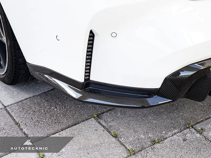 AutoTecknic Dry Carbon OEM-Spec Rear Splitter Set - G80/ G81 M3 | G82/ G83 M4