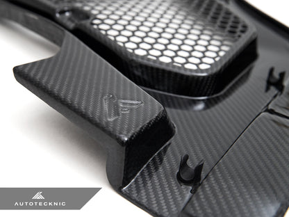 AutoTecknic Dry Carbon Engine Cowl Panel Trim Set - G90/ G99 M5