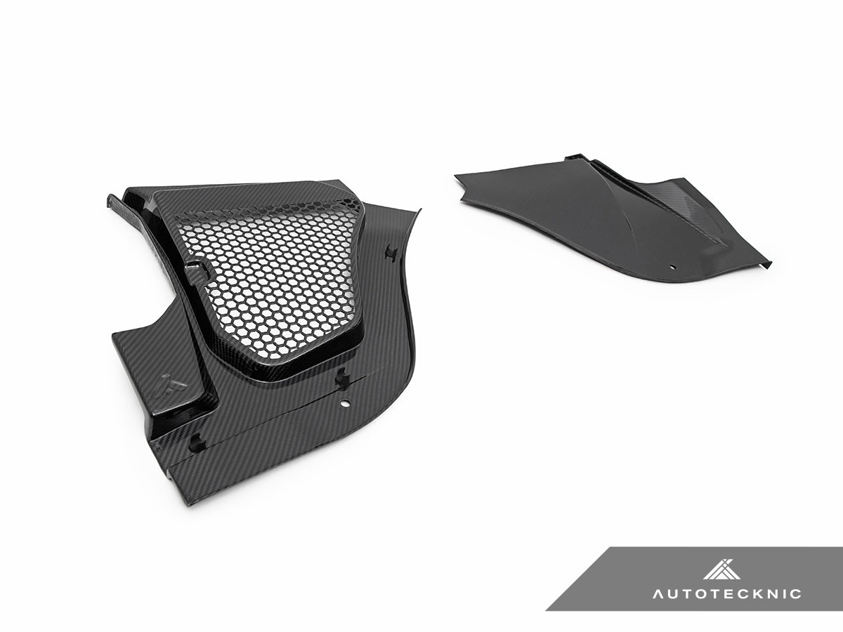 AutoTecknic Dry Carbon Engine Cowl Panel Trim Set - G90/ G99 M5