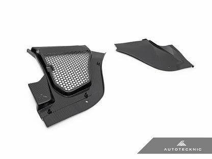 AutoTecknic Dry Carbon Engine Cowl Panel Trim Set - G90/ G99 M5