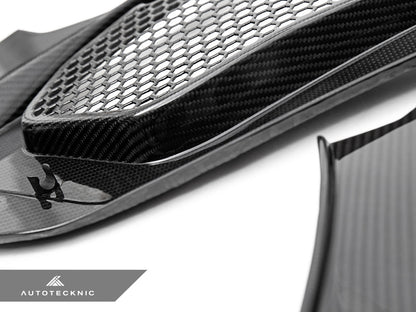 AutoTecknic Dry Carbon Engine Cowl Panel Trim Set - G90/ G99 M5