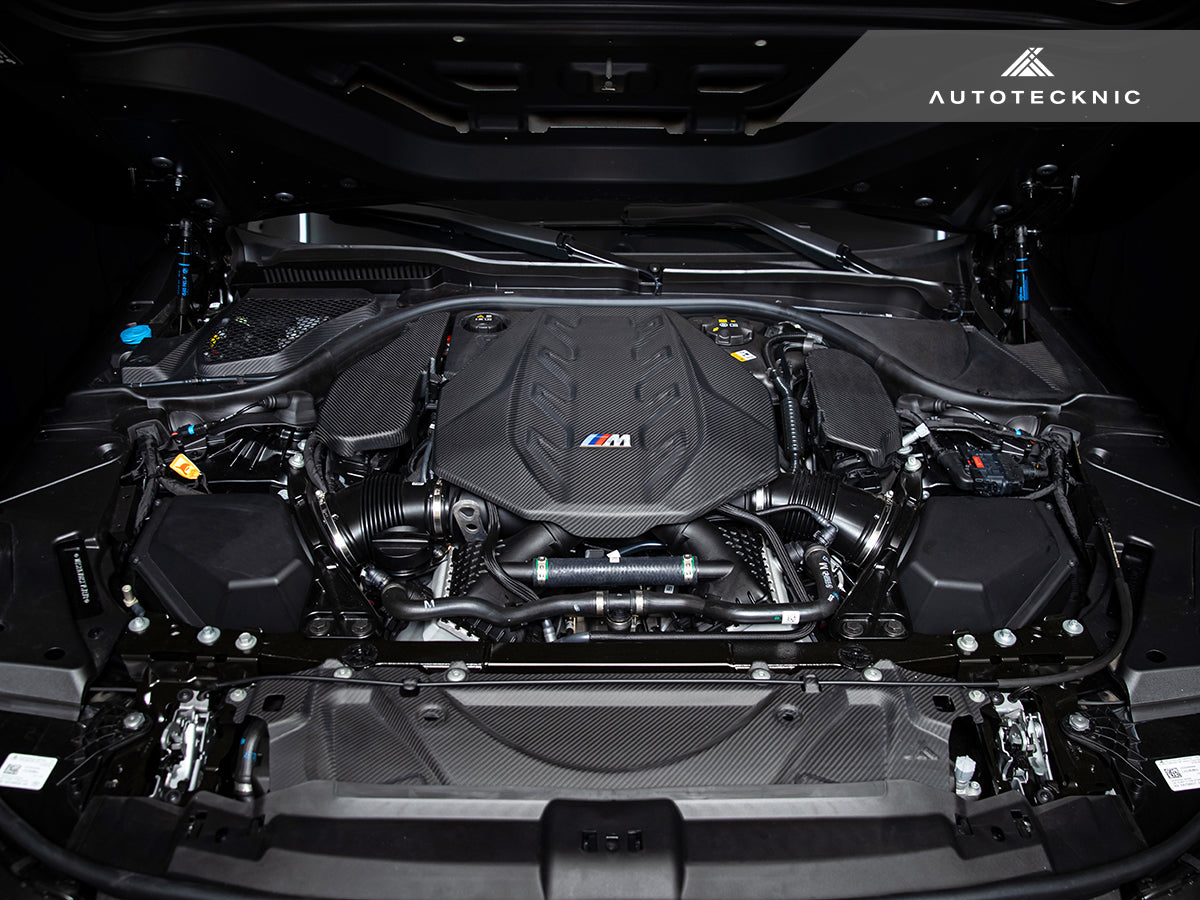 AutoTecknic Dry Carbon Fiber Crosslink Cooling Shroud - G90/ G99 M5