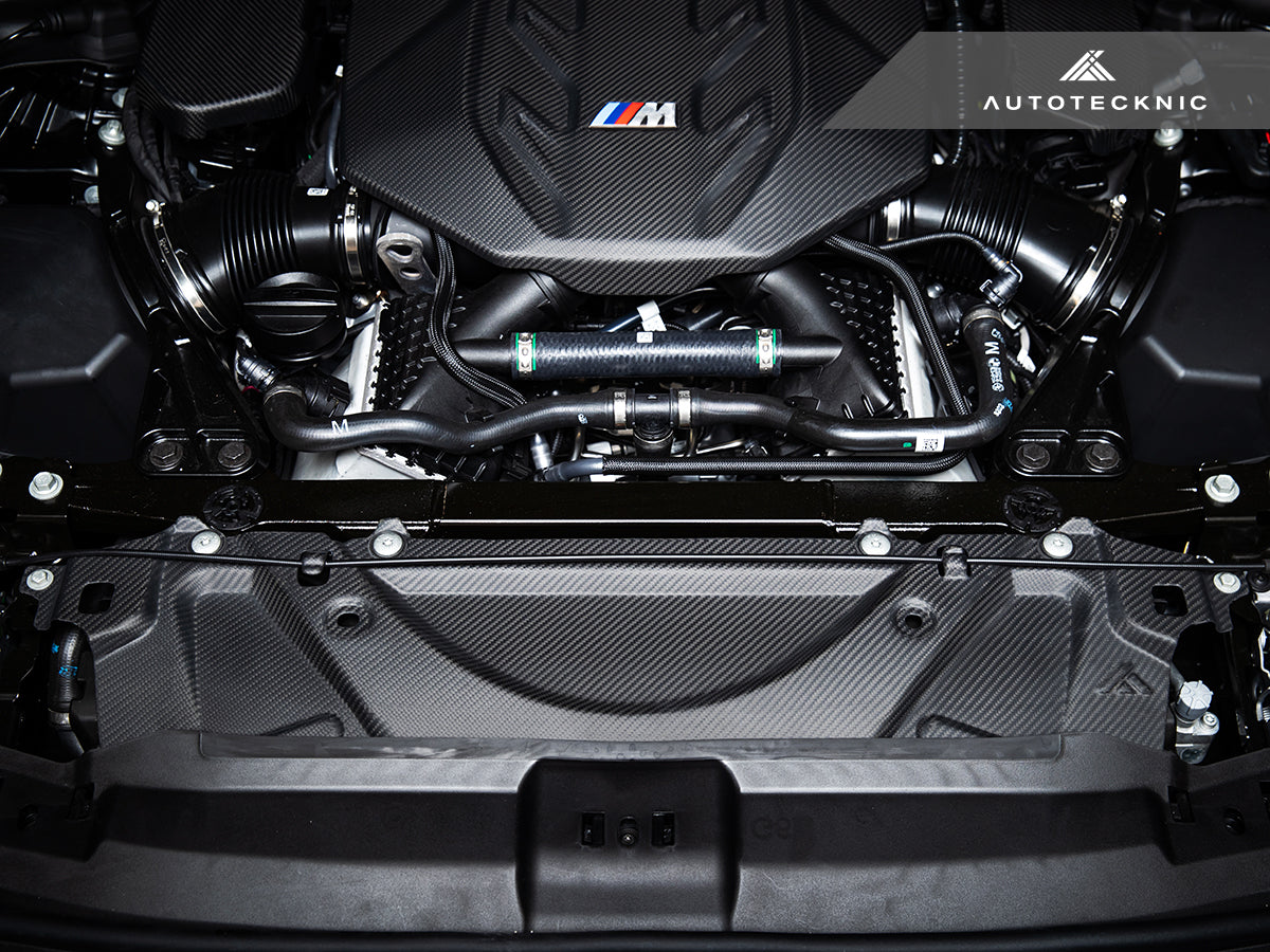 AutoTecknic Dry Carbon Fiber Crosslink Cooling Shroud - G90/ G99 M5