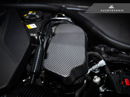 AutoTecknic Pre-Preg Carbon Engine Cover Extension Set - G90/ G99 M5