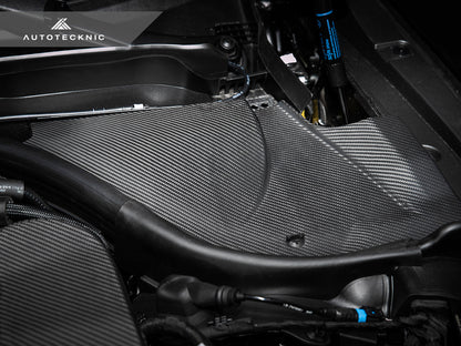AutoTecknic Dry Carbon Engine Cowl Panel Trim Set - G90/ G99 M5