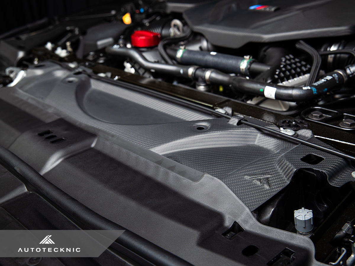 AutoTecknic Dry Carbon Fiber Crosslink Cooling Shroud - G90/ G99 M5