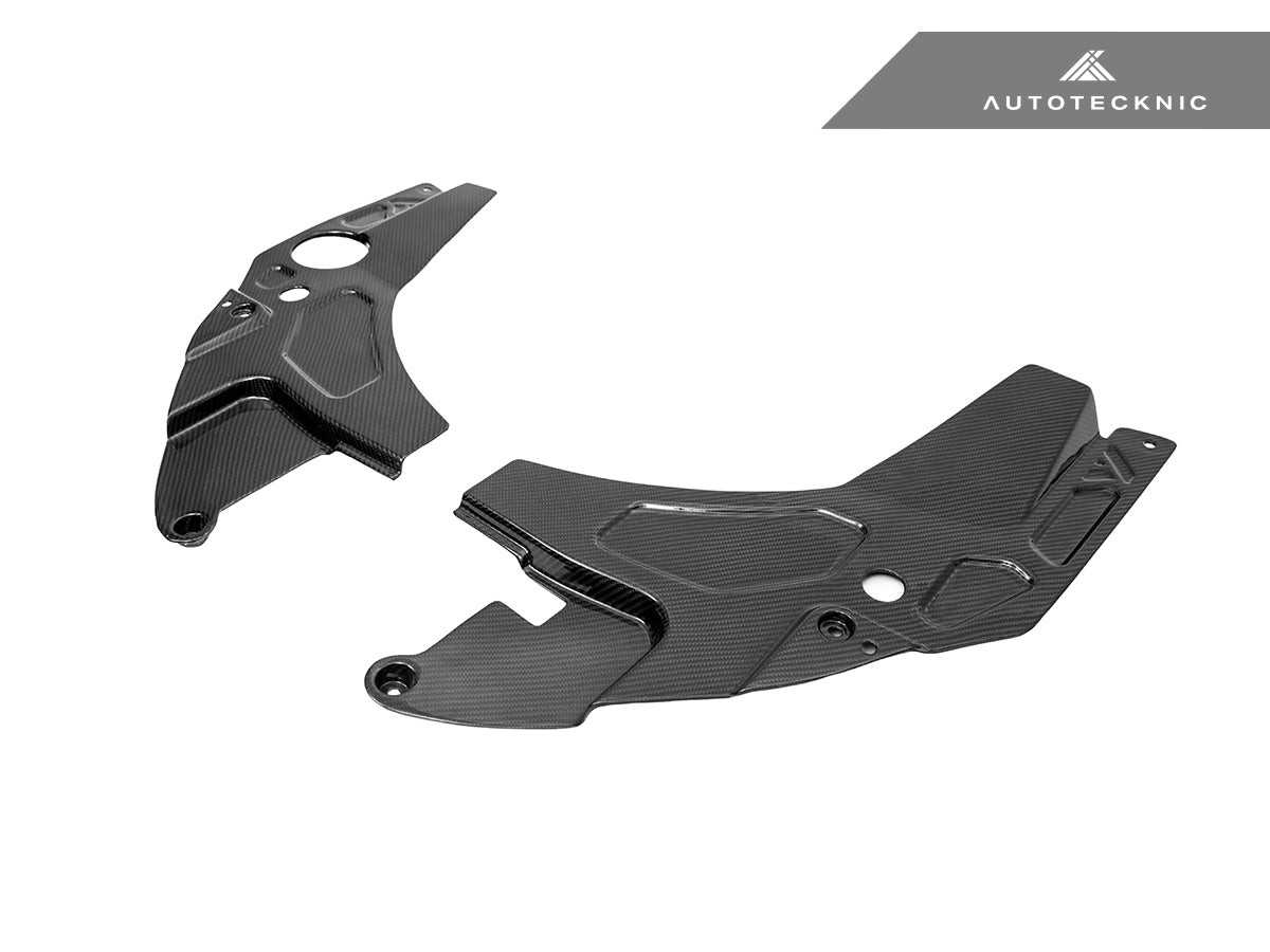 AutoTecknic Dry Carbon Engine Bay Trim Set BMW G87 M2