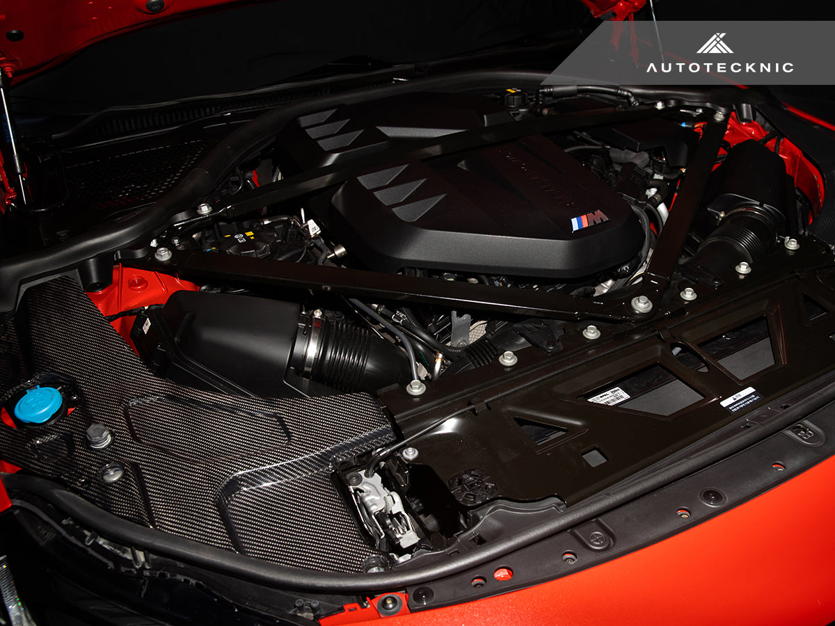 AutoTecknic Dry Carbon Engine Bay Trim Set BMW G87 M2