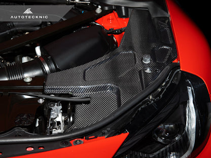 AutoTecknic Dry Carbon Engine Bay Trim Set BMW G87 M2
