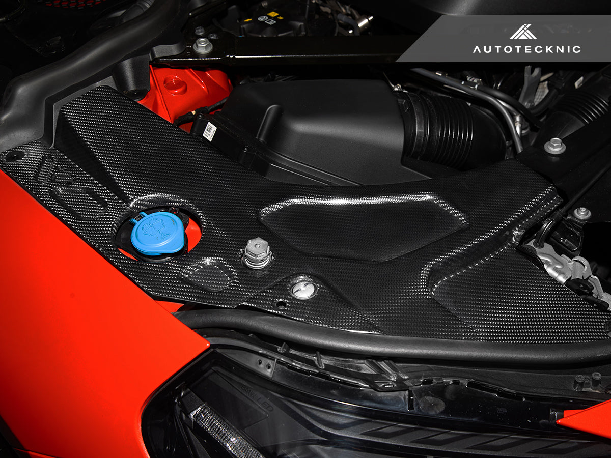 AutoTecknic Dry Carbon Engine Bay Trim Set BMW G87 M2