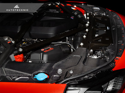AutoTecknic Dry Carbon Engine Bay Trim Set BMW G87 M2
