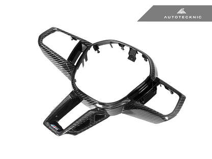 AutoTecknic Carbon Fiber Steering Wheel Trim - G90/ G99 M5