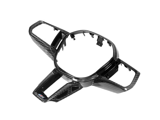 AutoTecknic Carbon Fiber Steering Wheel Trim - G60/ G61 5-Series