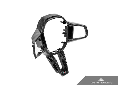 AutoTecknic Carbon Fiber Steering Wheel Trim - G90/ G99 M5