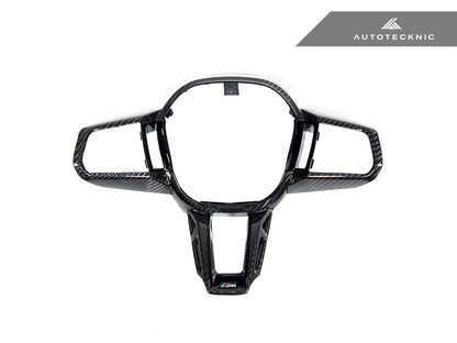 AutoTecknic Carbon Fiber Steering Wheel Trim - G60/ G61 5-Series