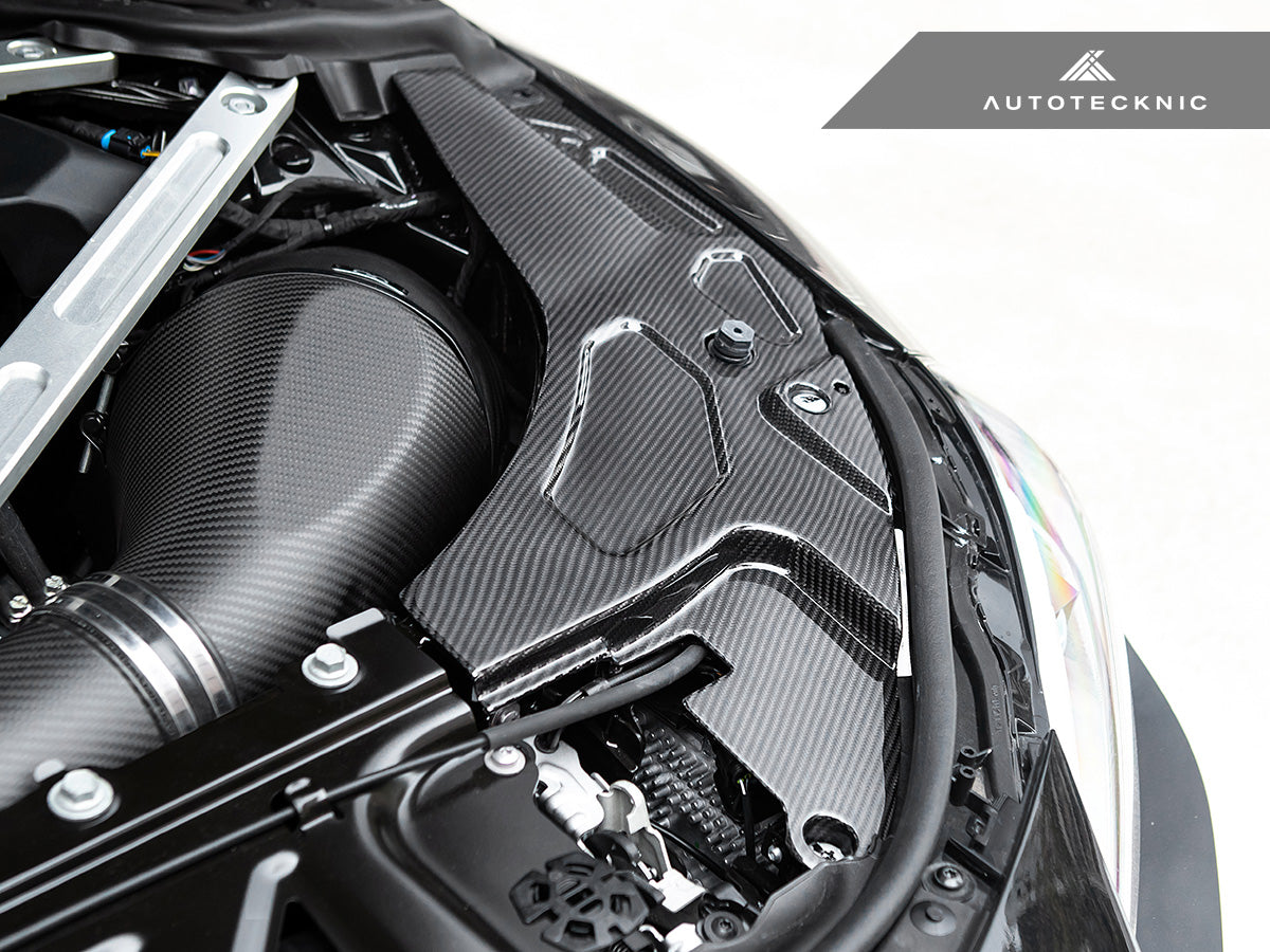AutoTecknic Dry Carbon Engine Bay Trim Set BMW G87 M2
