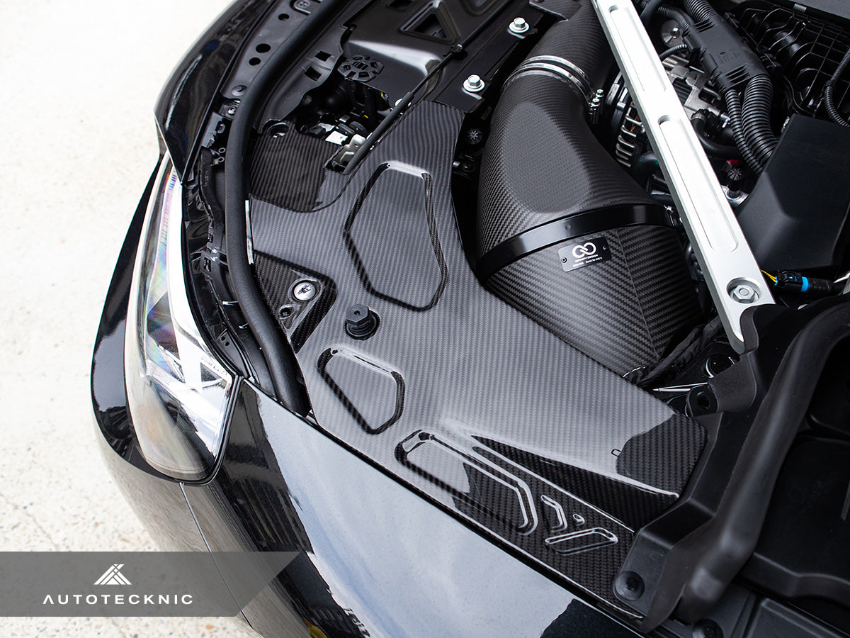 AutoTecknic Dry Carbon Engine Bay Trim Set BMW G87 M2