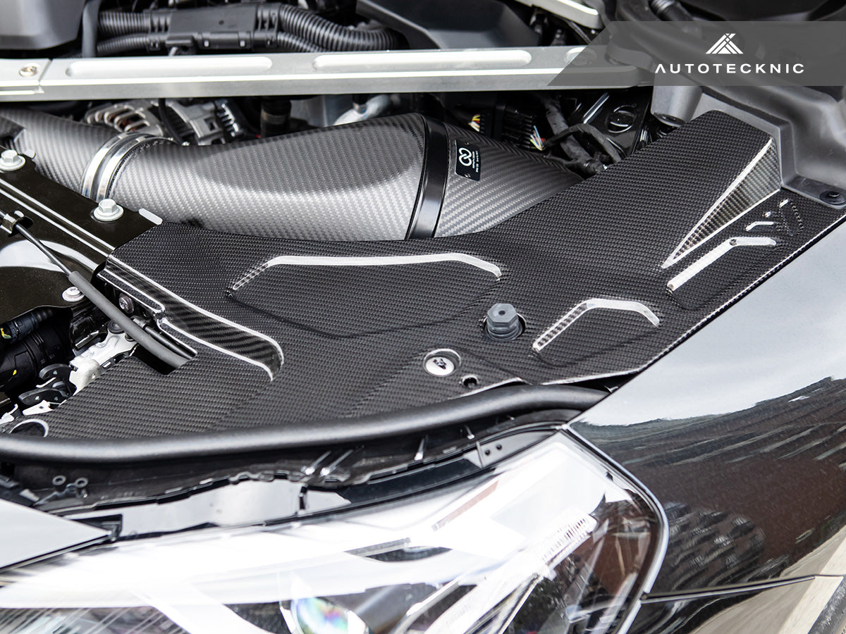 AutoTecknic Dry Carbon Engine Bay Trim Set BMW G87 M2