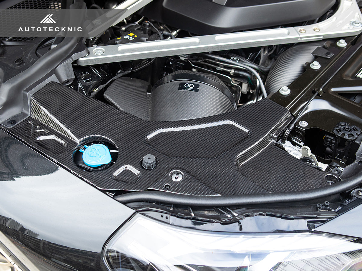 AutoTecknic Dry Carbon Engine Bay Trim Set BMW G87 M2