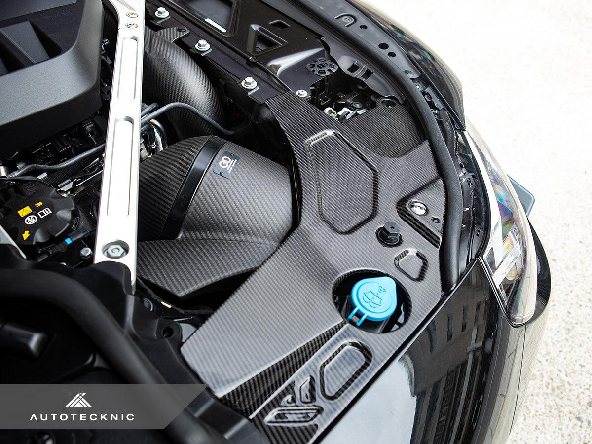 AutoTecknic Dry Carbon Engine Bay Trim Set BMW G87 M2