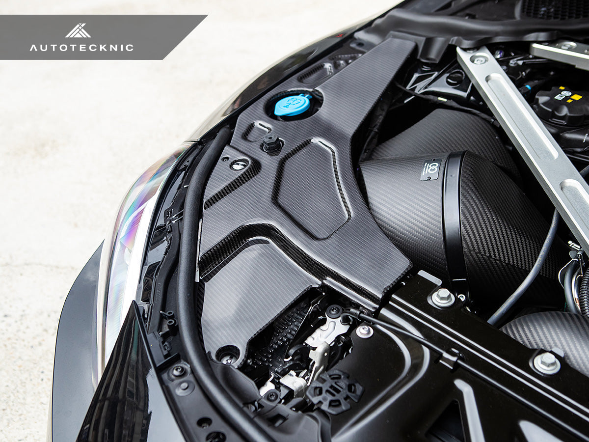 AutoTecknic Dry Carbon Engine Bay Trim Set BMW G87 M2