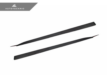 AutoTecknic Dry Carbon Fiber V2 Side Skirt Extension Set - G90/ G99 M5