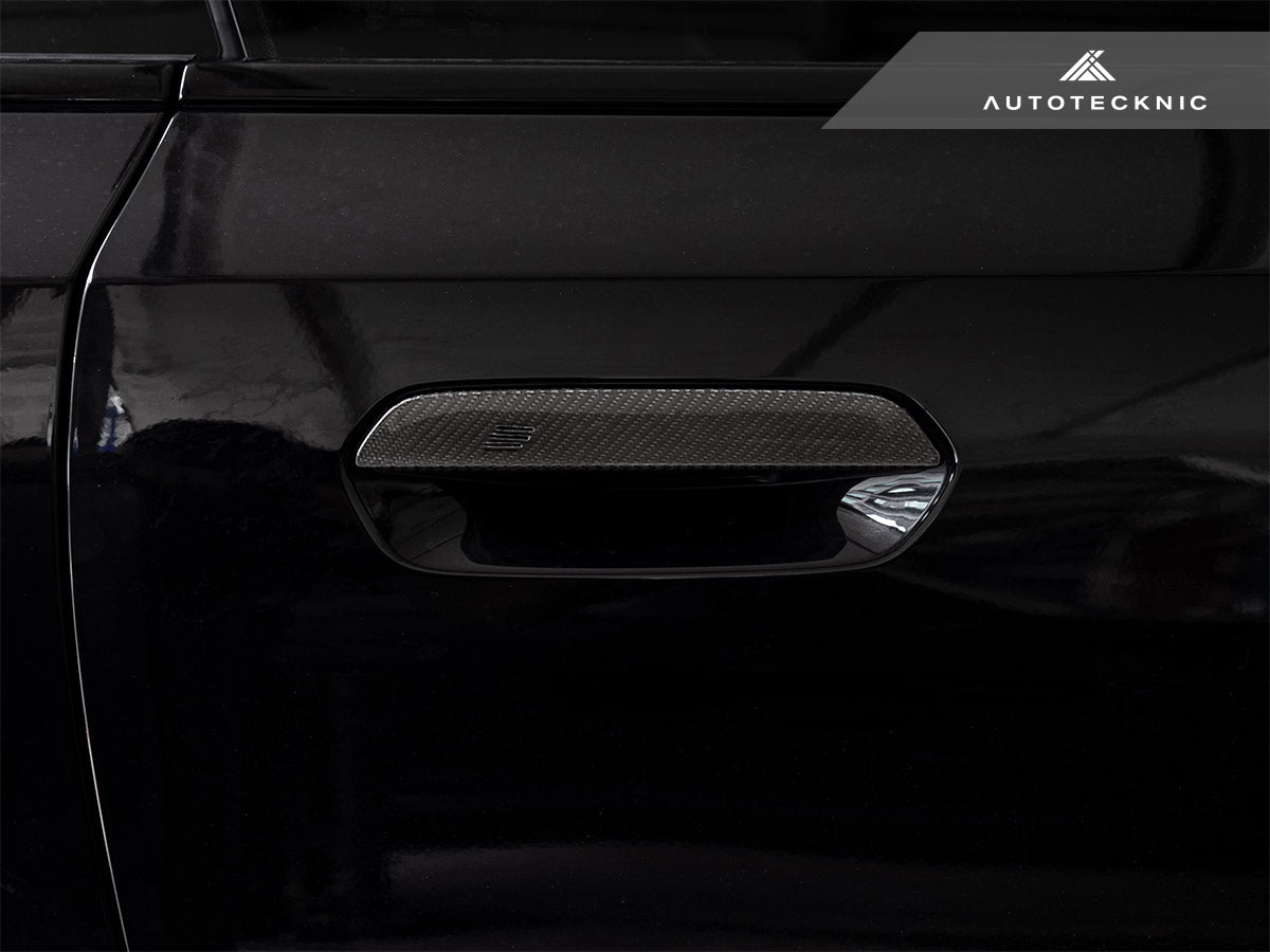 AutoTecknic Dry Carbon Door Handle Trim Set BMW G87 M2