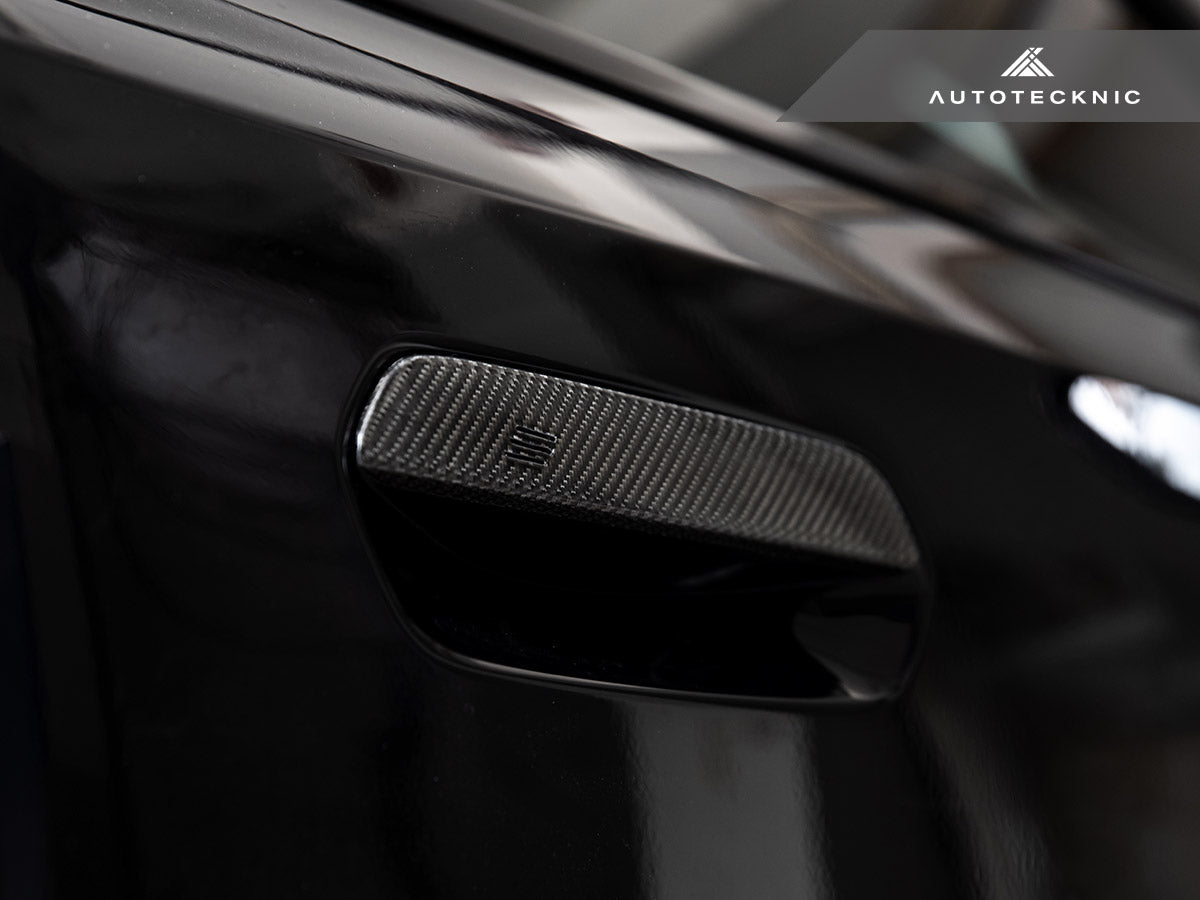 AutoTecknic Dry Carbon Door Handle Trim Set BMW G87 M2