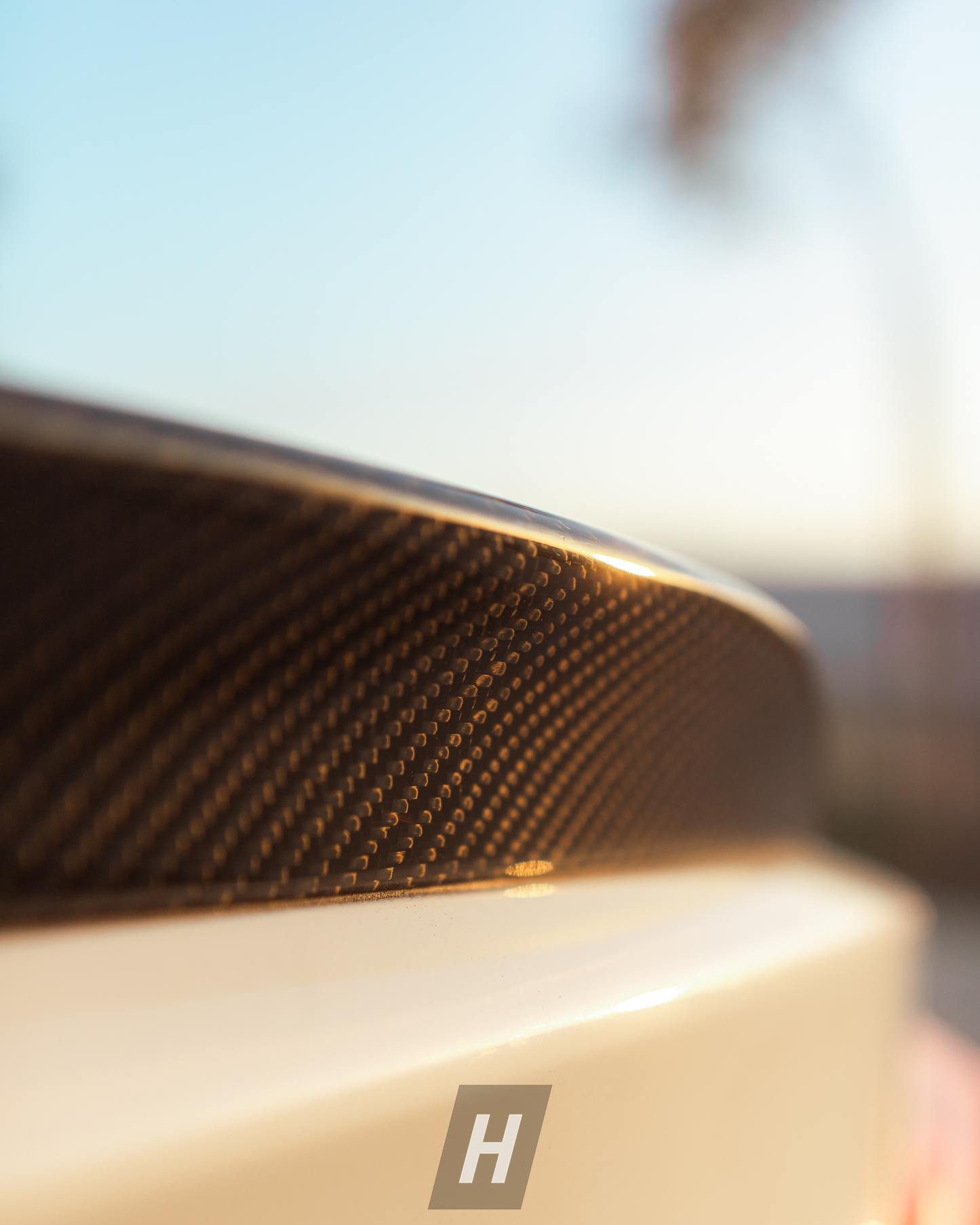 Horizon Motorsport CS V2 Dry Carbon Fiber Trunk Lip / Spoiler BMW F82 M4