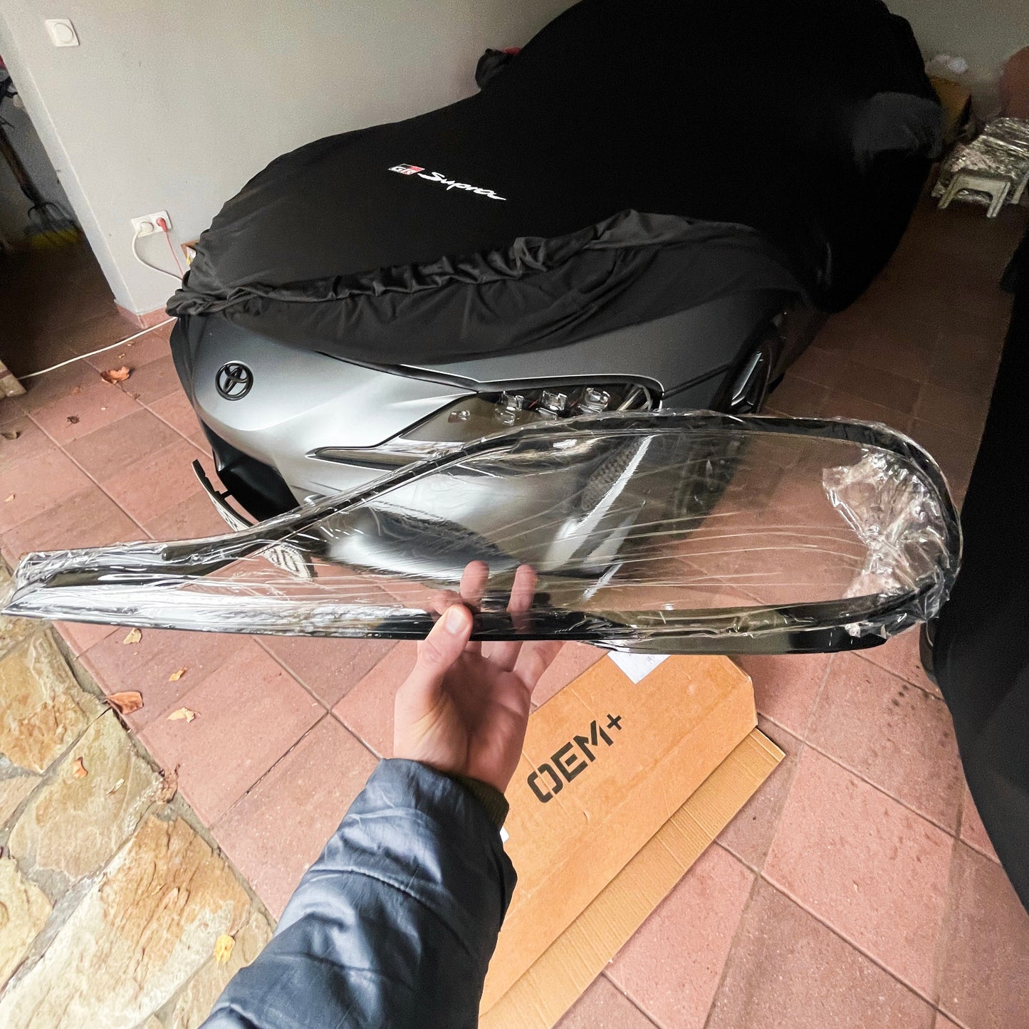 OEM+ Designs Replacement Headlight Lens for Toyota Supra GR (A90/91)