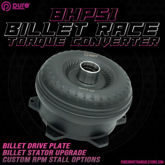 Pure Drivetrain Solutions 8HP51 High Performance Billet Race Torque Converter - 26/50 Stator
