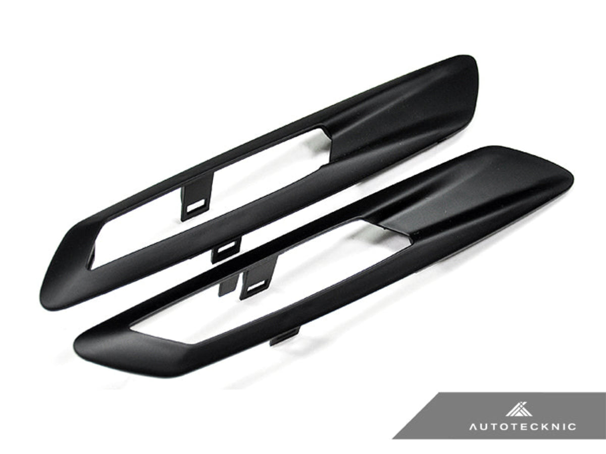 AutoTecknic Replacement Stealth Black Fender Light Trims - F10 Sedan / F11 Wagon | 5 Series