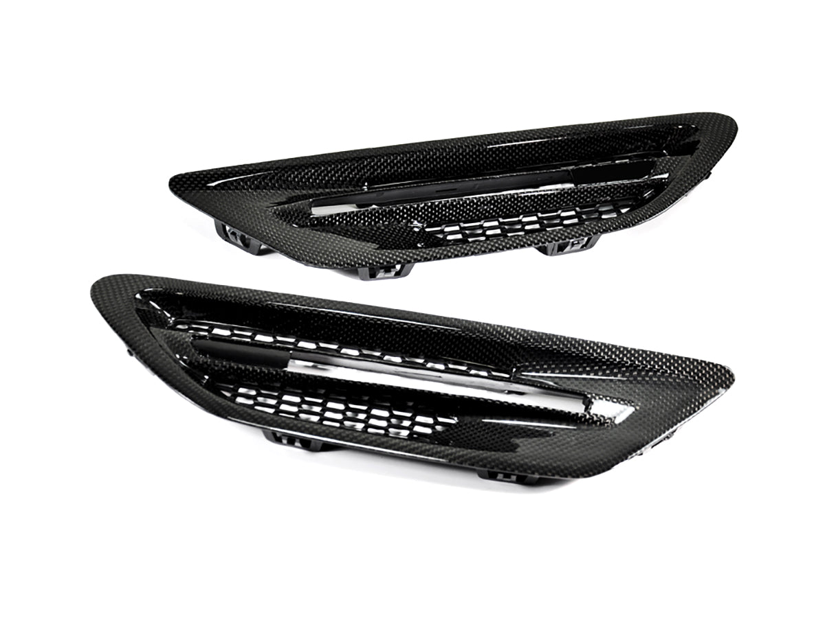 AutoTecknic Replacement Carbon Fiber Fender Vents - F10 Sedan | M5